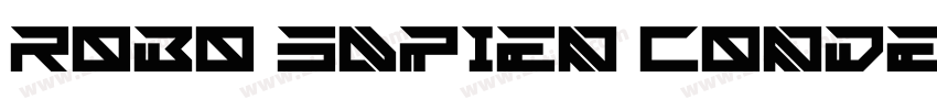 Robo Sapien Condense字体转换